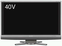 高品質注文 14 SHARP LC-40AE6 ハイビジョン液晶テレビ 40V型 アクオス テレビ