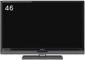 純正売品 シャープ フルハイビジョン LC-46L5 液晶テレビ クアトロン3D 46V型 テレビ